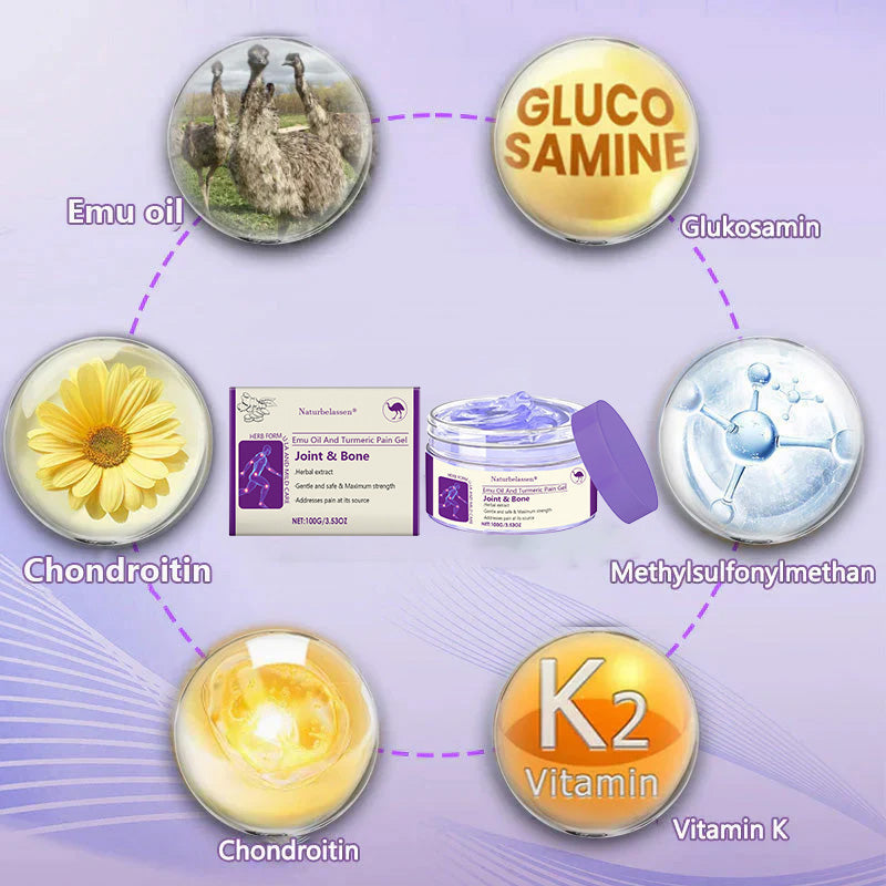 šNaturbelassenĀ® Emu Oil And Turmeric Pain GelšØāāļø FDA Approved š„